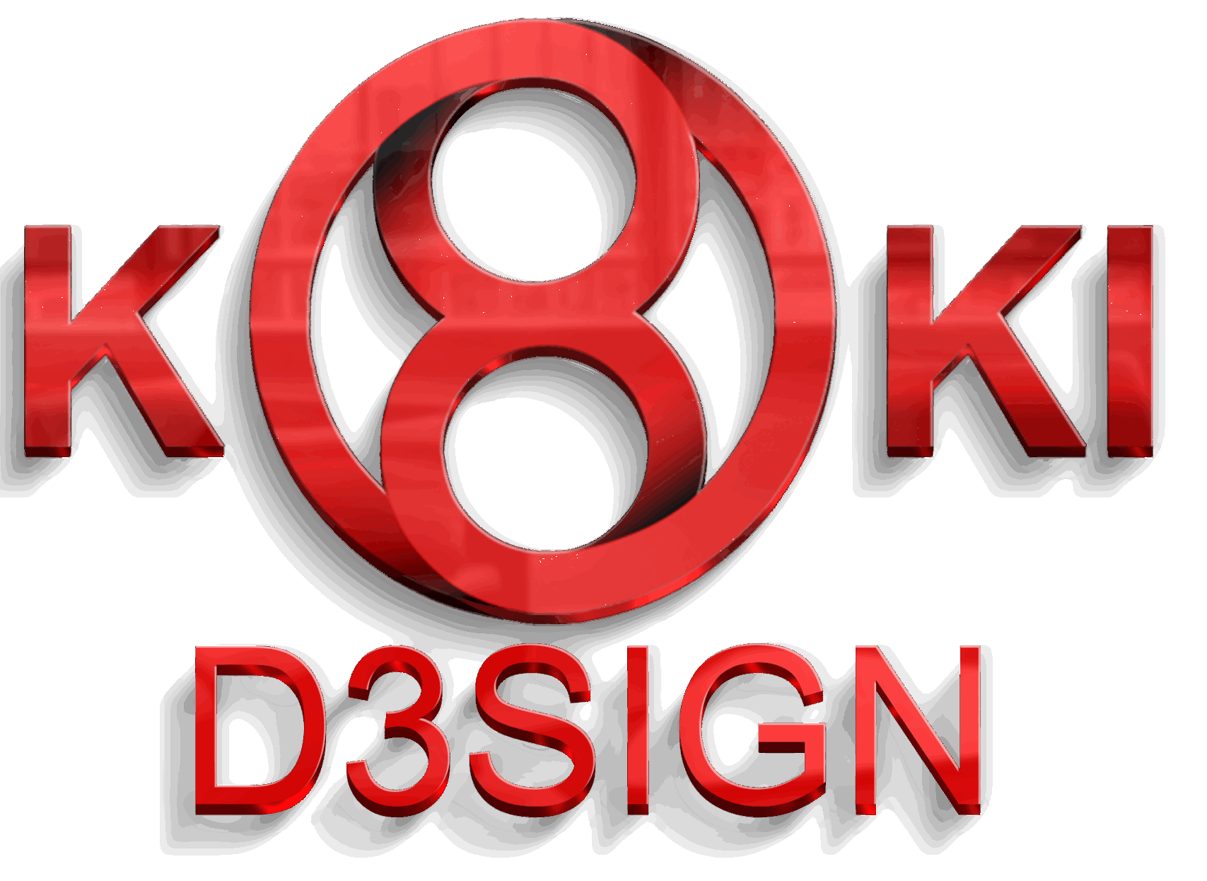 Logo 3D fundo transparente